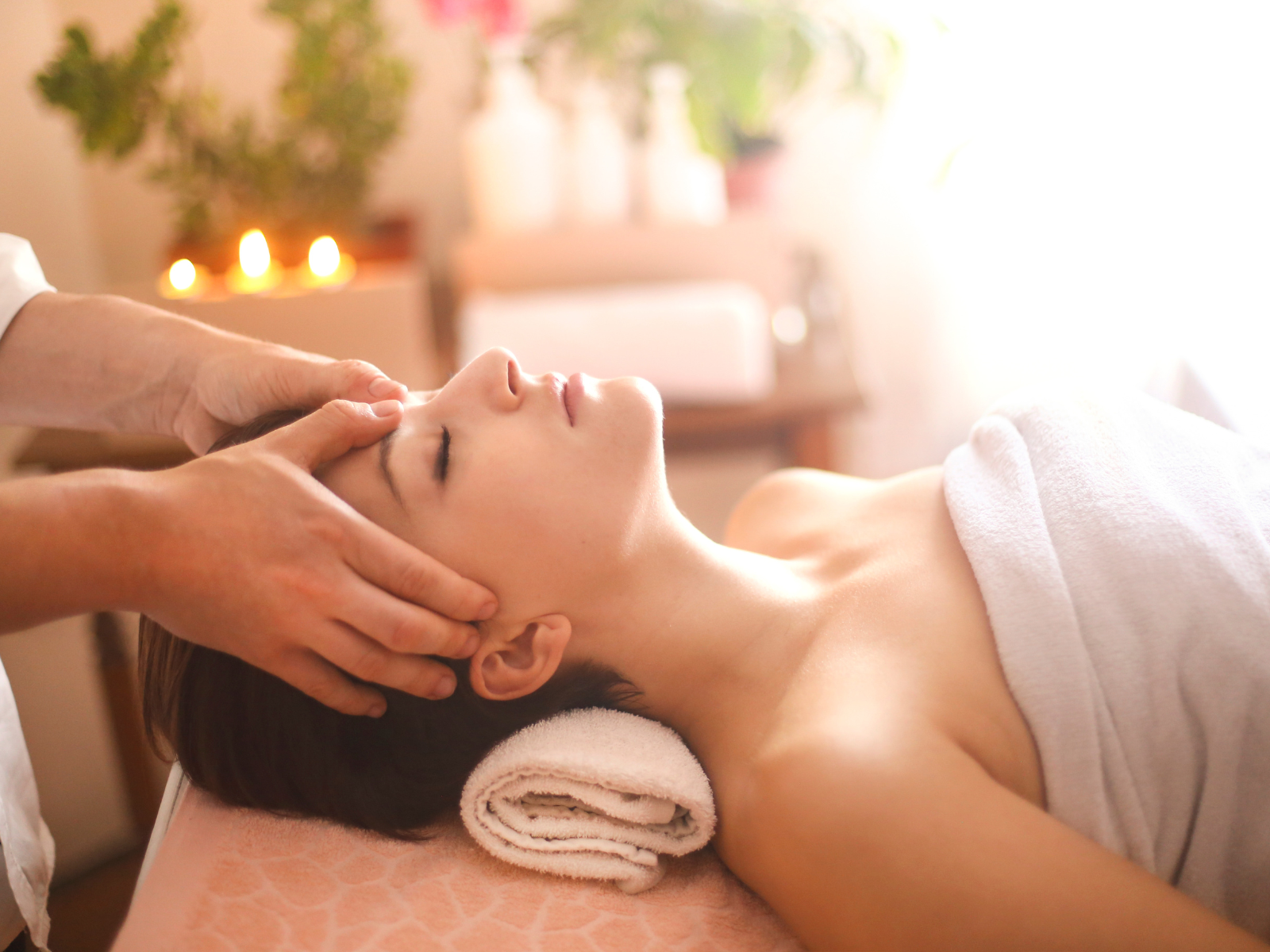 Therapeutic massage spa ambiance in Walnut Creek